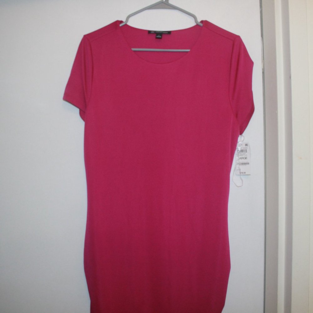 Satiny Ruched Mini Dress - Picture 8 of 8